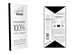 100% wild kakao chocolate