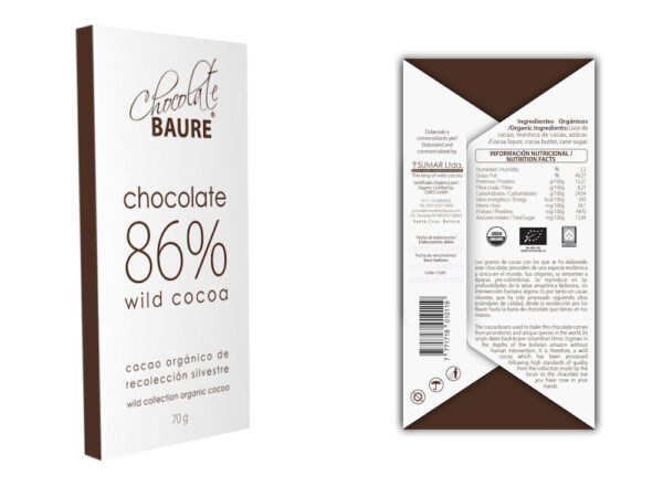 86% wild kakao chocolate